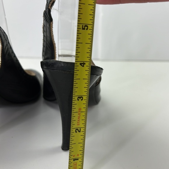 Circa Joan & David Classic black leather heels - Picture 7 of 11